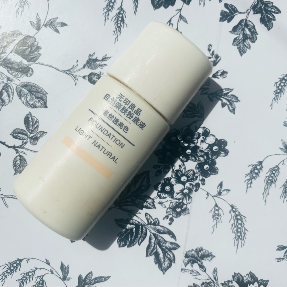 Muji liquid foundation #light natural